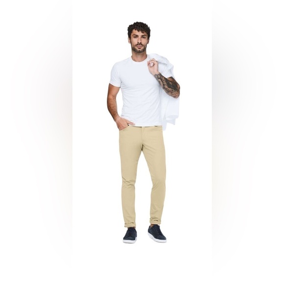 Lululemon Men’s ABC Slim *Warpstreme Pant 30 x 31 in Tofino Sand / Tan - Picture 3 of 10